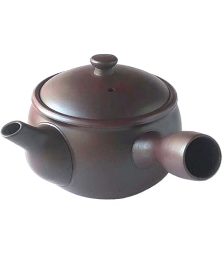 Amazon | 風景ドットコム 四日市 萬古焼 急須 e845 紫泥 330ml 日本製